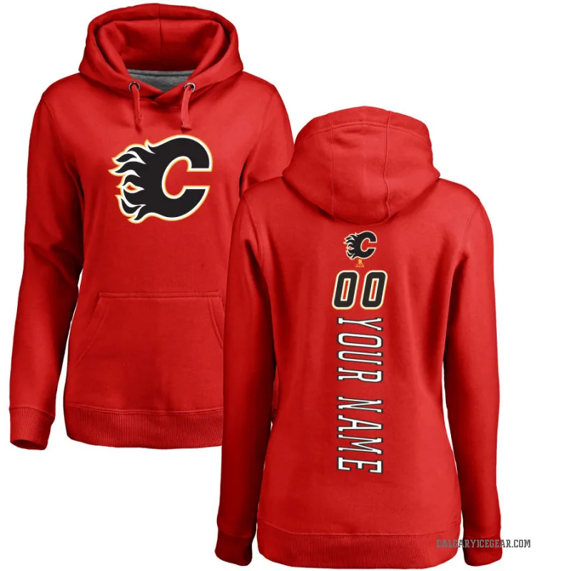 Custom Hoodie | Authentic Calgary Flames Custom Hoodies - Flames Store